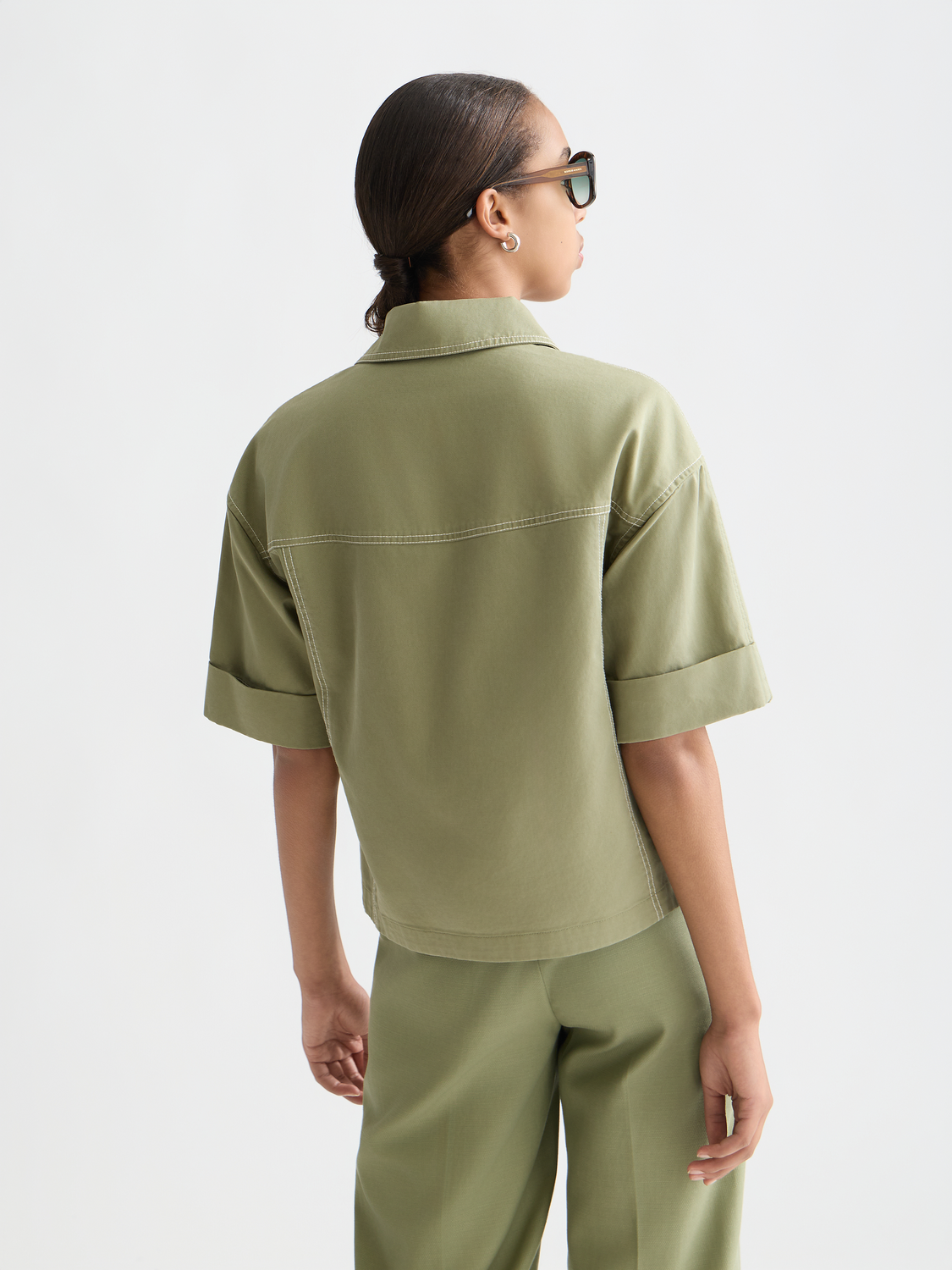 Short-sleeved utility shirt - Scotch & Soda AU
