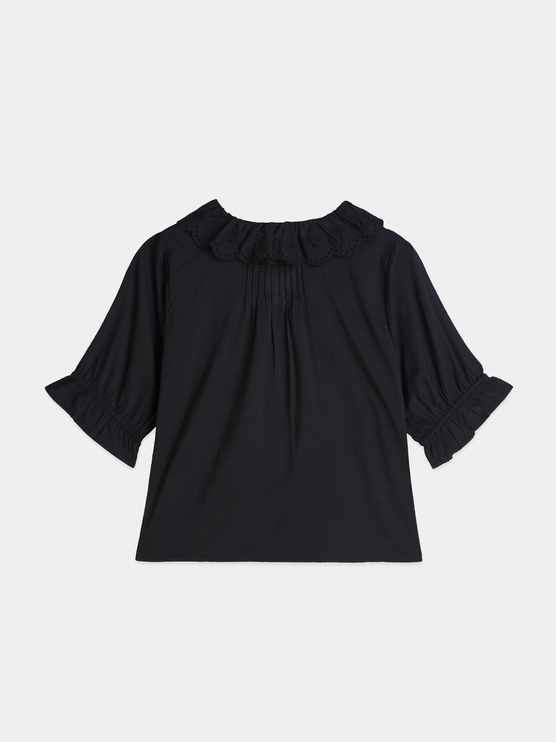 Embroidered short sleeved blouse - Scotch & Soda AU
