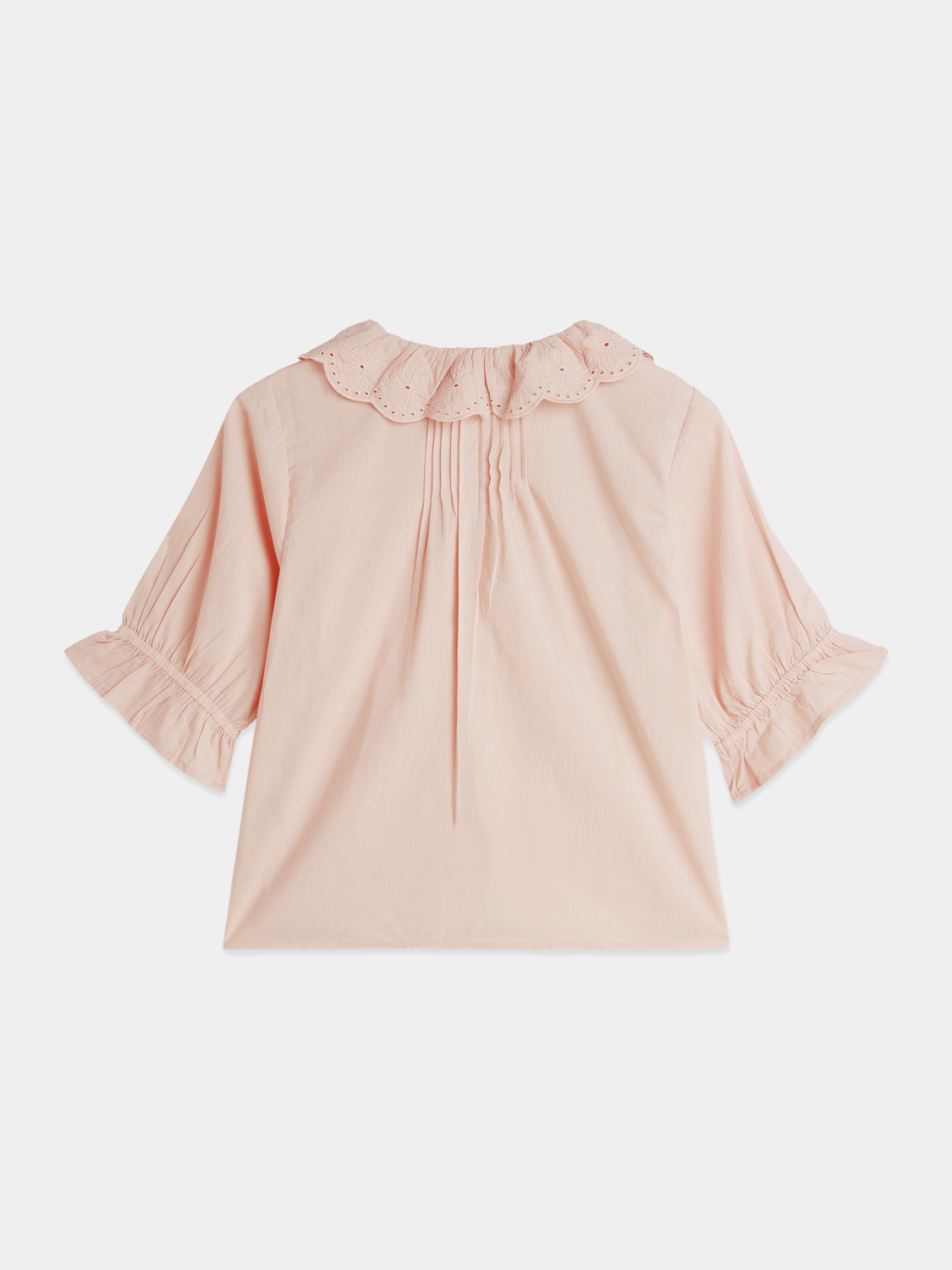 Embroidered short sleeved blouse - Scotch & Soda AU