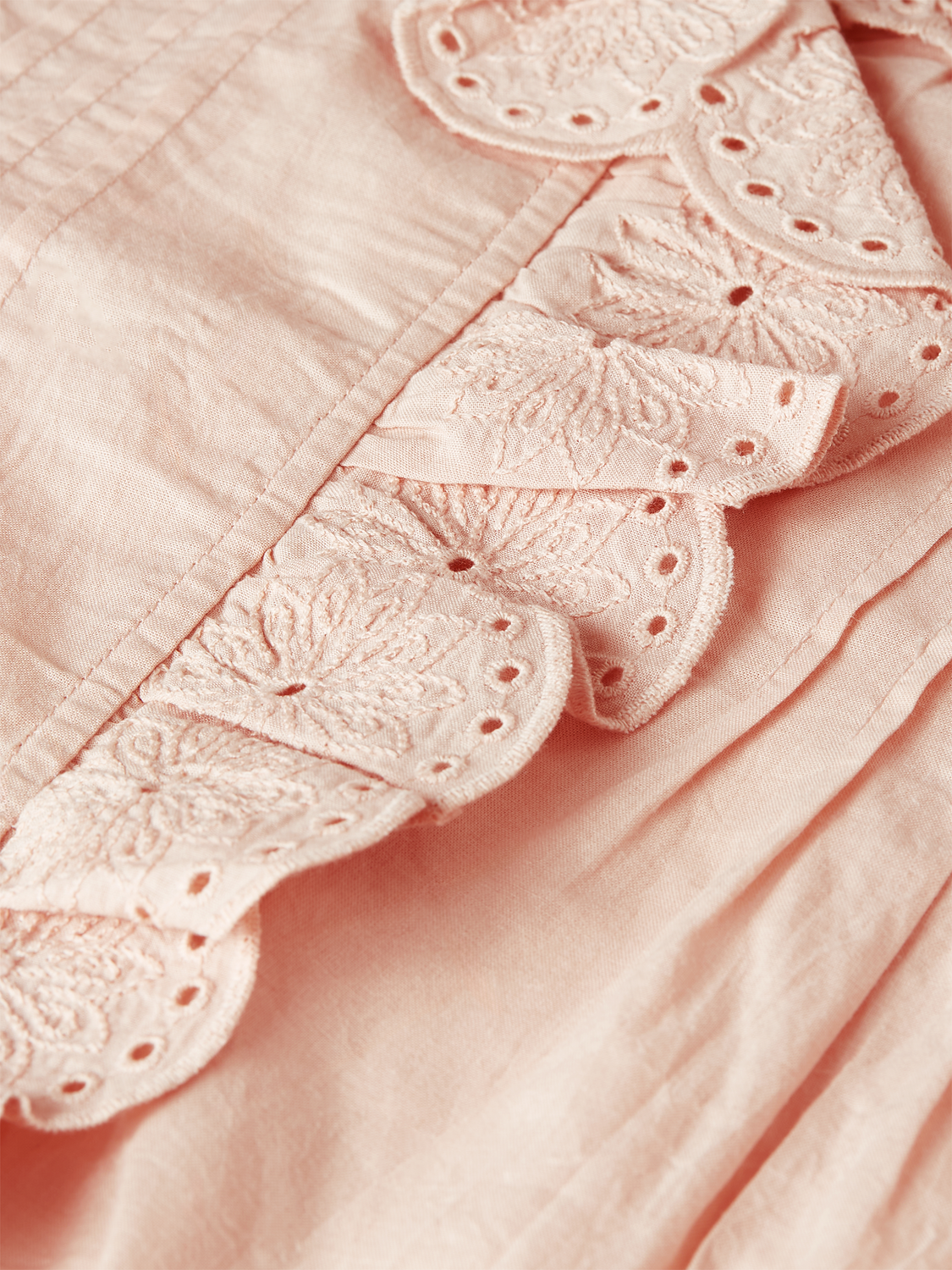 Embroidered short sleeved blouse - Scotch & Soda AU