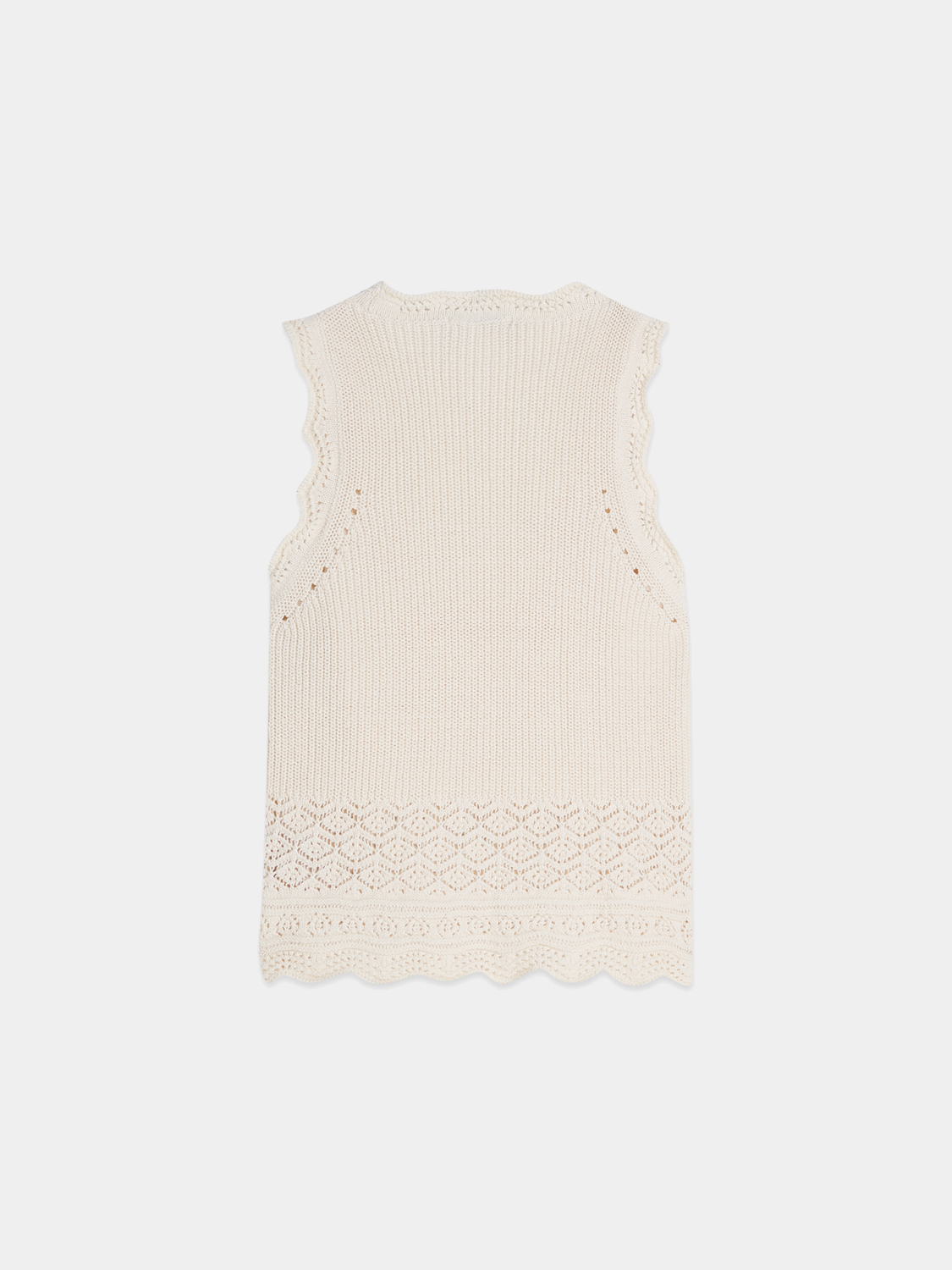 Pointelle knitted vest - Scotch & Soda AU