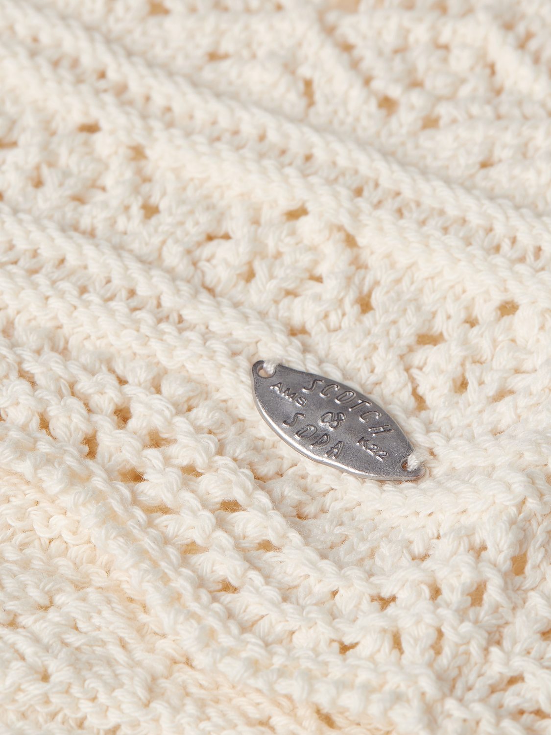 Pointelle knitted vest - Scotch & Soda AU