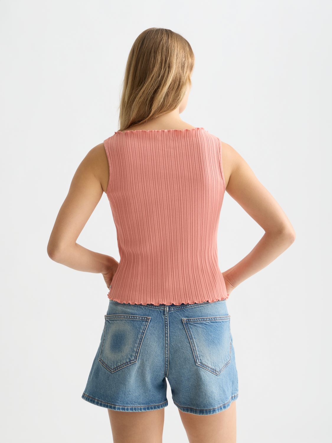 Structured ribbed tank - Scotch & Soda AU