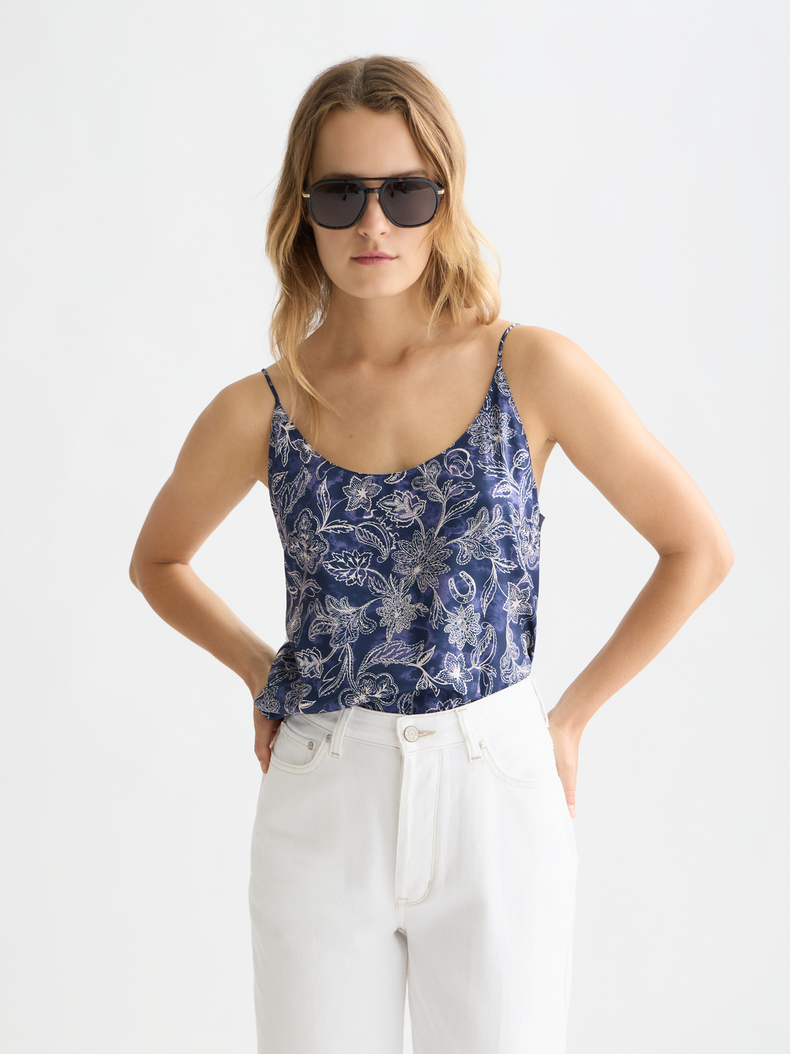 Jersey woven tank - Scotch & Soda AU