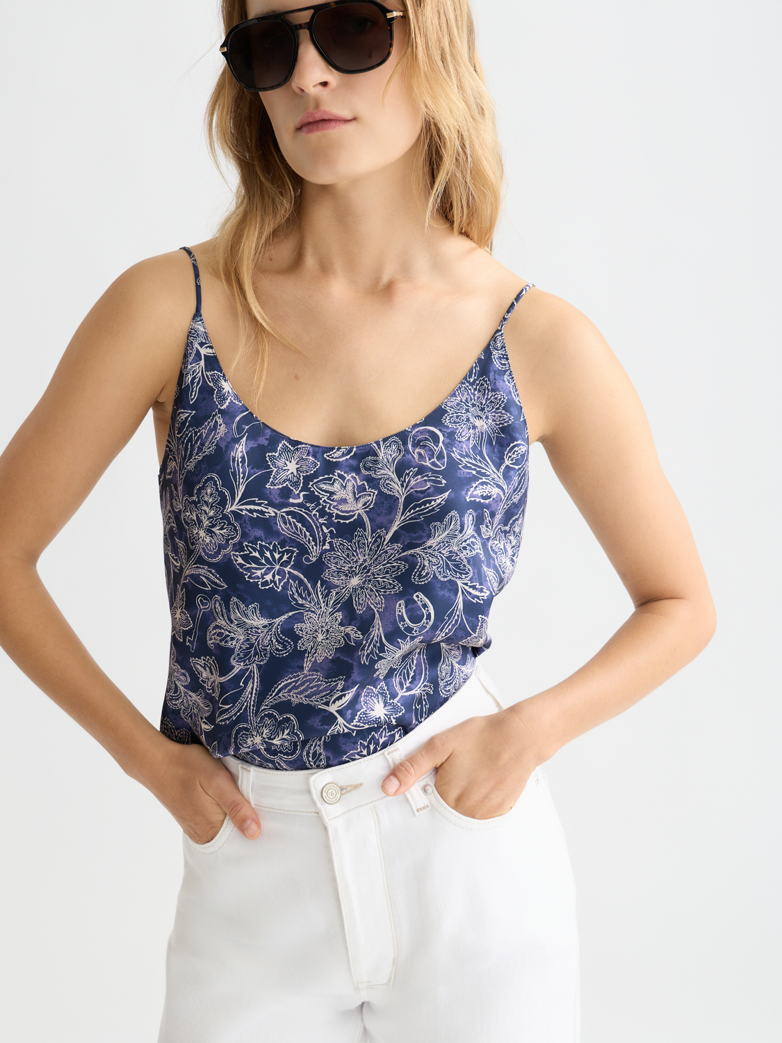 Jersey woven tank - Scotch & Soda AU