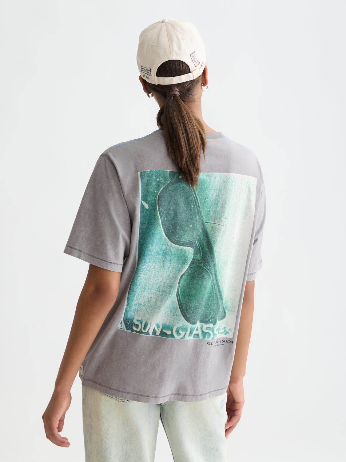Basquiat loose-fit T-shirt - Scotch & Soda AU