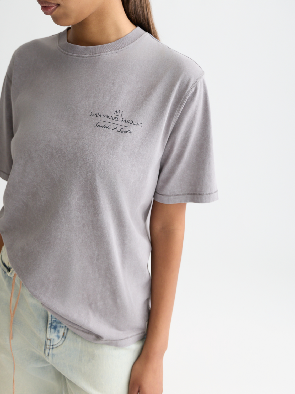 Basquiat loose-fit T-shirt - Scotch & Soda AU