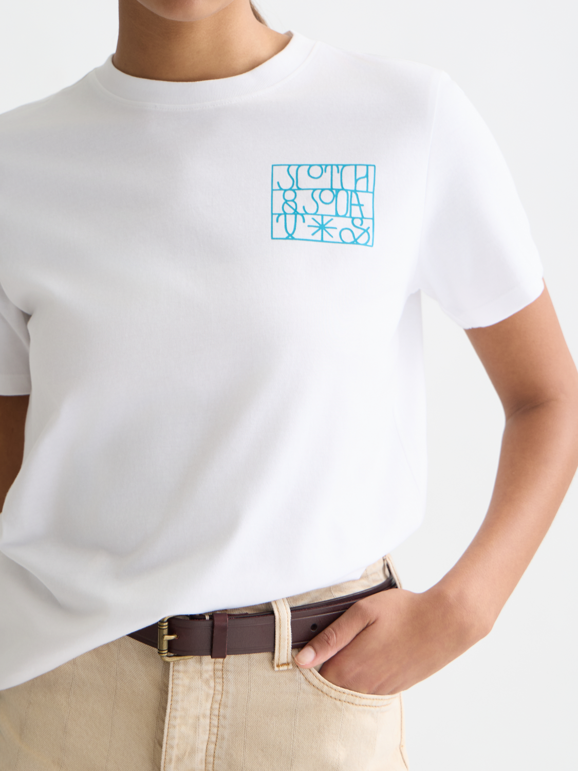 Artwork t-shirt - Scotch & Soda AU