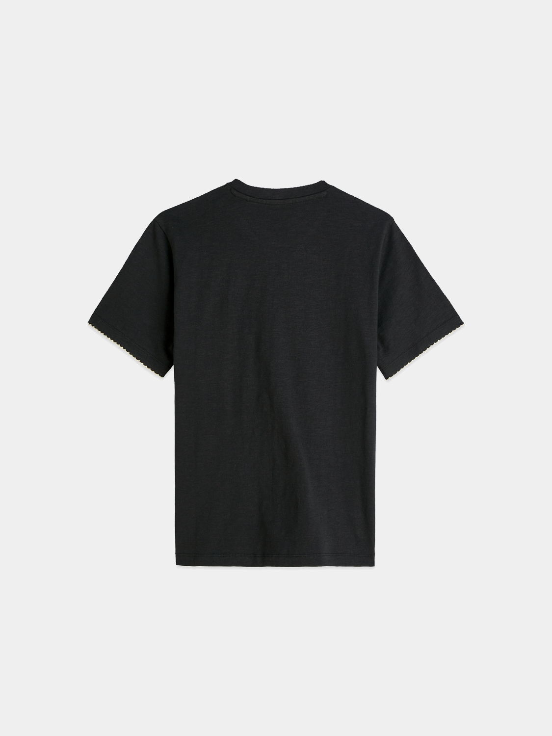 Embroidered slub t-shirt - Scotch & Soda AU
