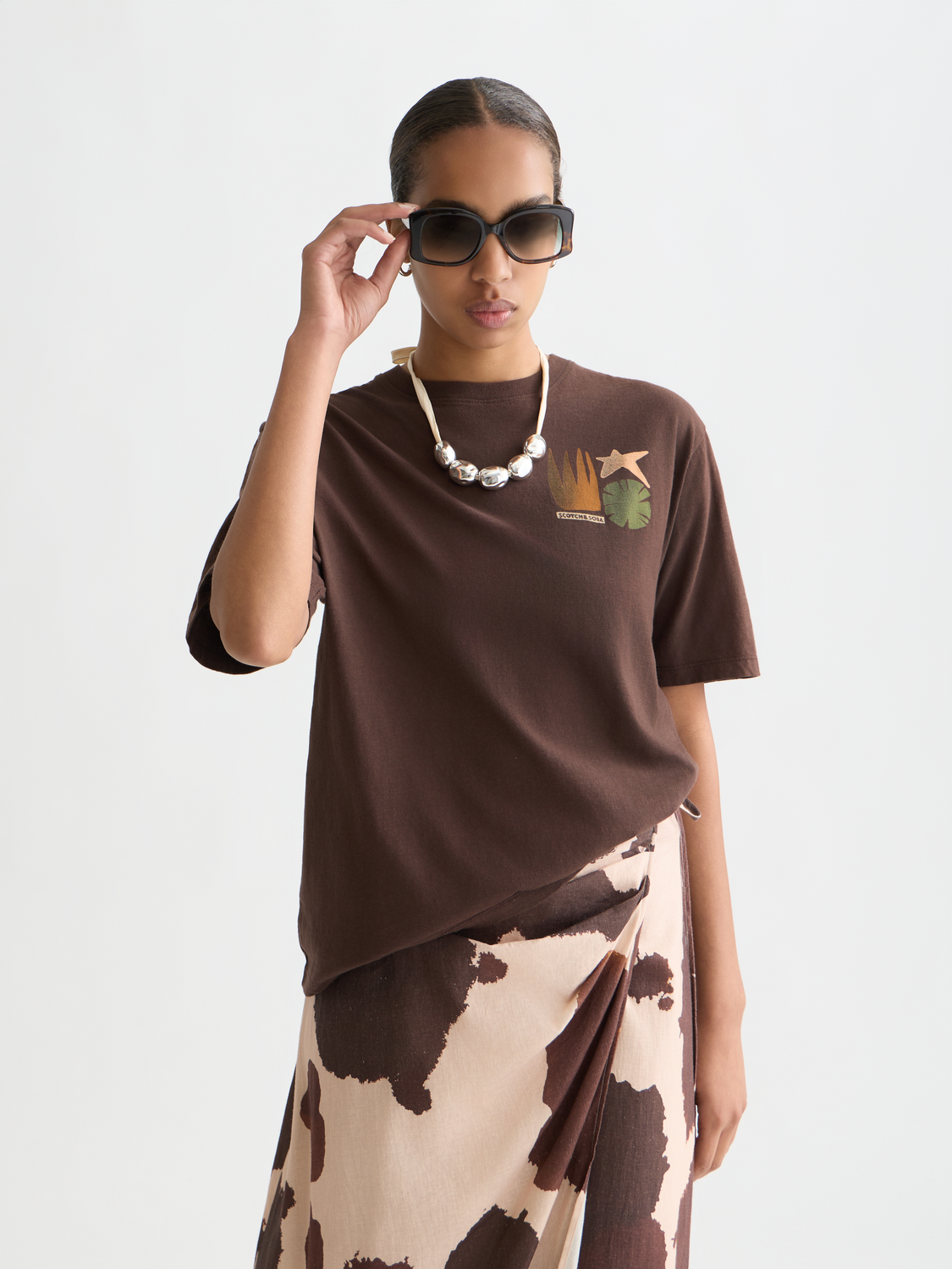 Artwork t-shirt - Scotch & Soda AU