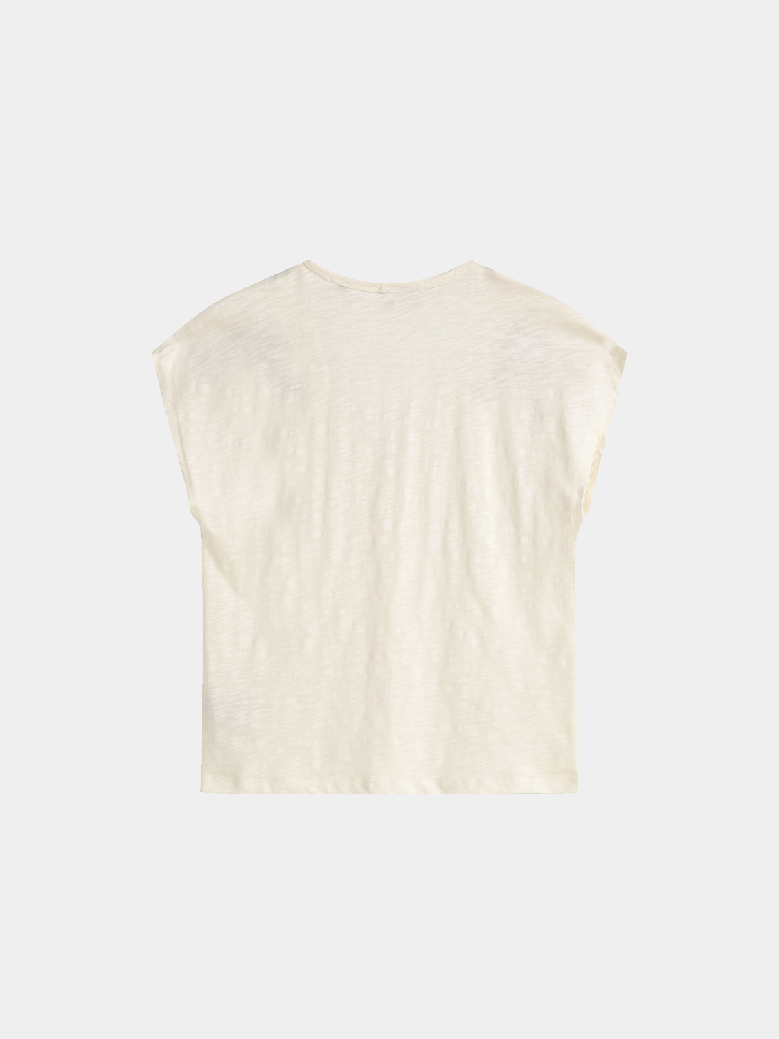 Embroidered v-neck t-shirt - Scotch & Soda AU
