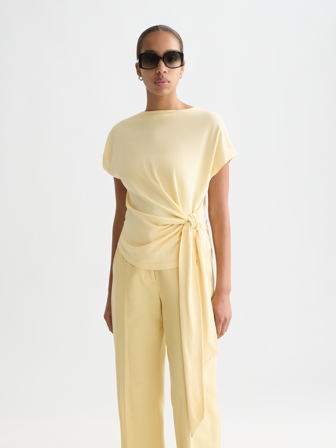Knotted t-shirt - Scotch & Soda AU