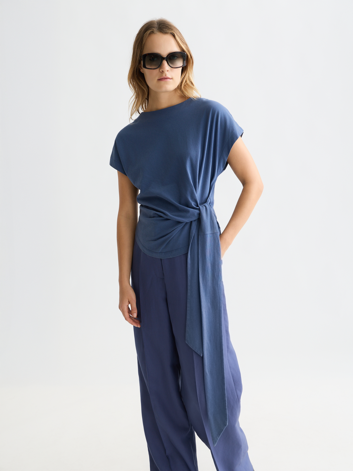 Knotted t-shirt - Scotch & Soda AU