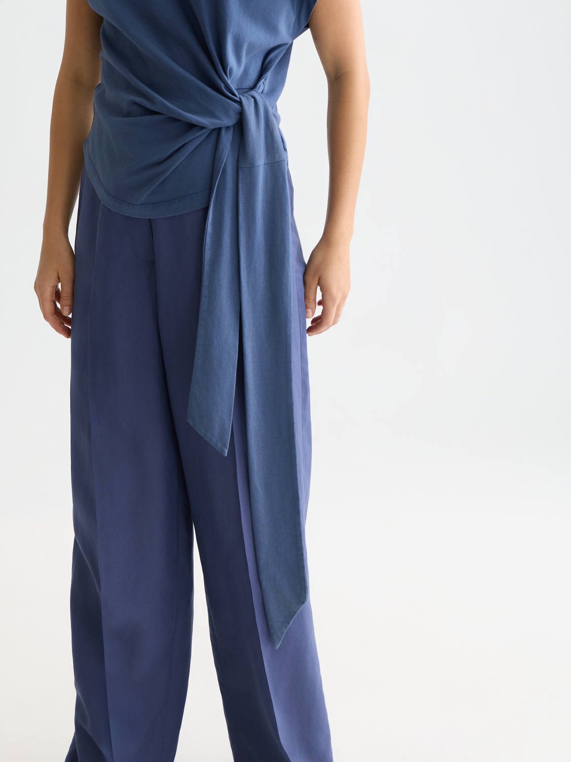 Knotted t-shirt - Scotch & Soda AU