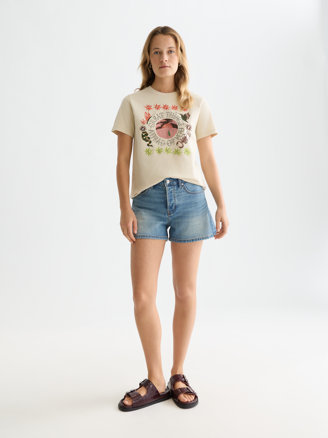 Embroidered artwork t-shirt - Scotch & Soda AU