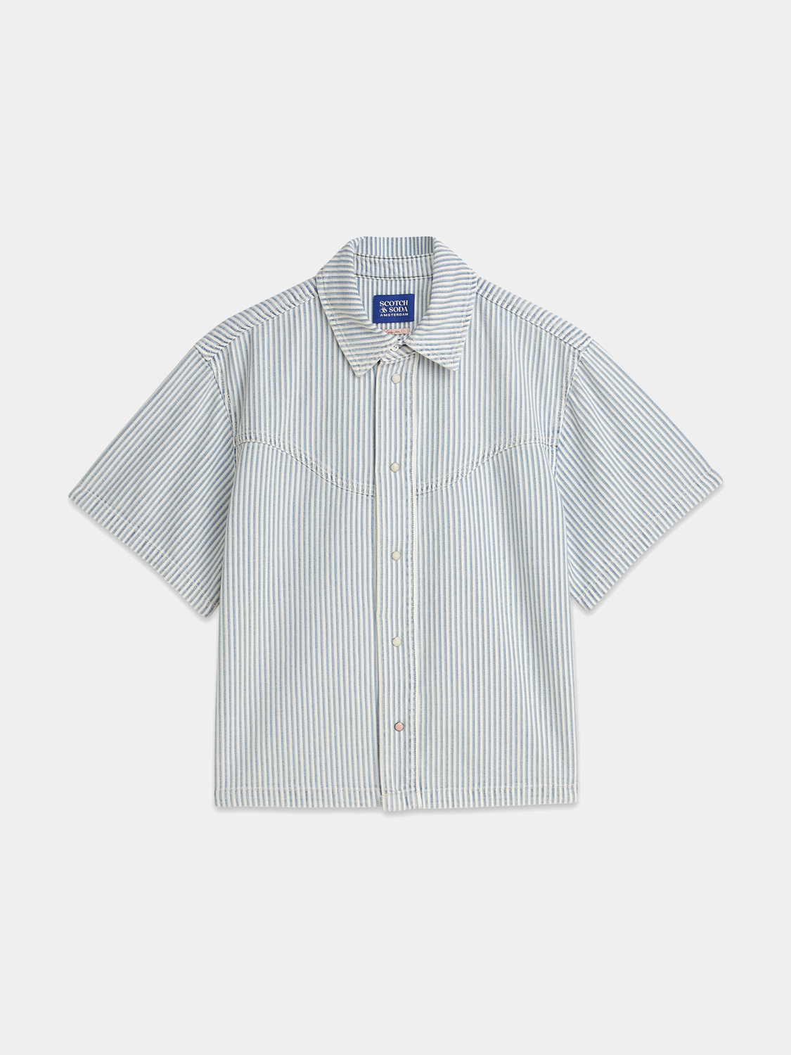 Short sleeved denim shirt - Scotch & Soda AU