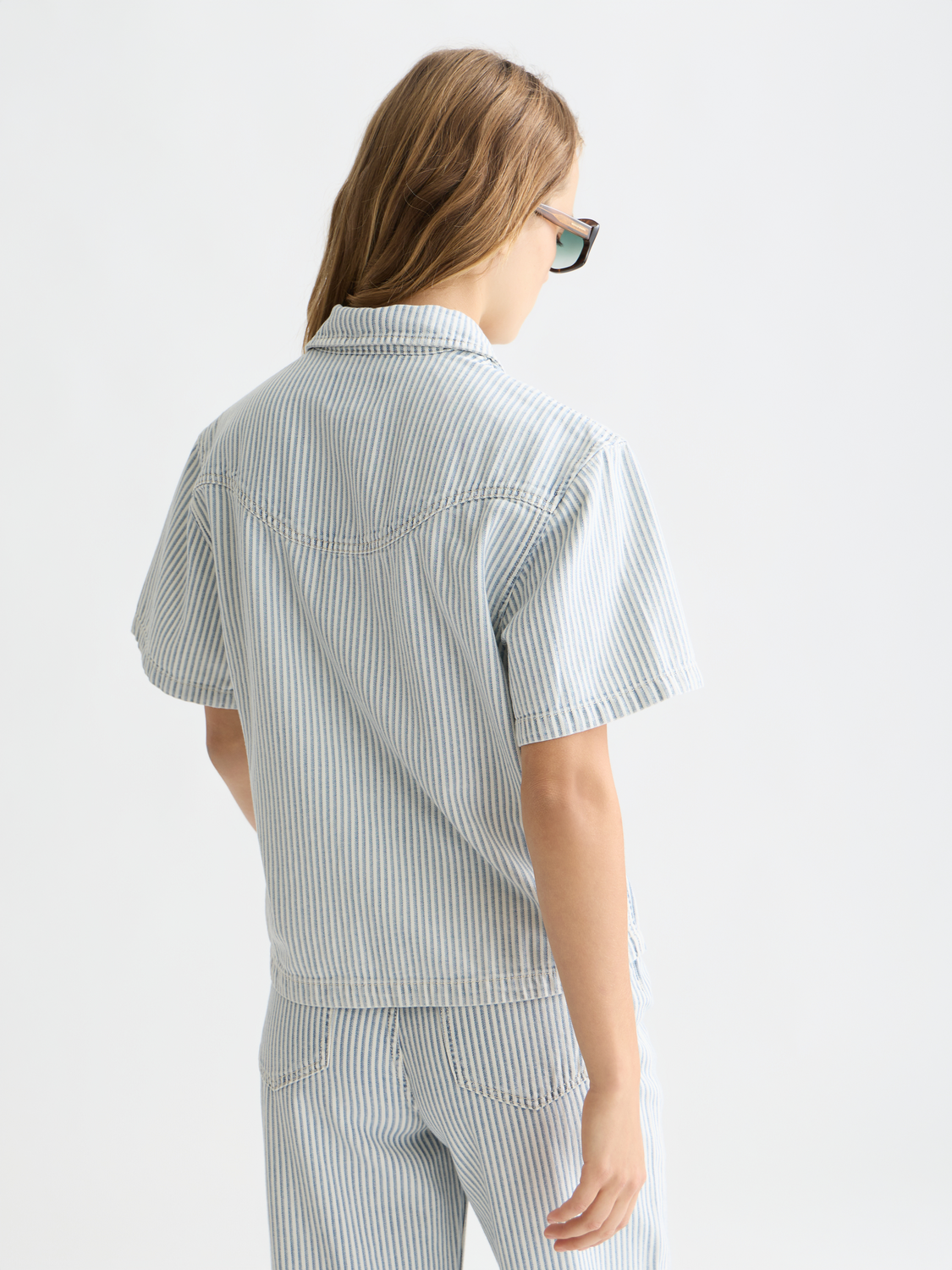 Short sleeved denim shirt - Scotch & Soda AU