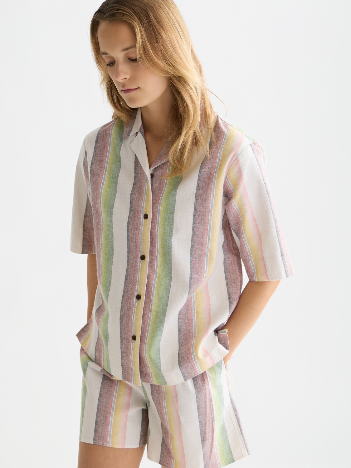 Striped short sleeve shirt - Scotch & Soda AU