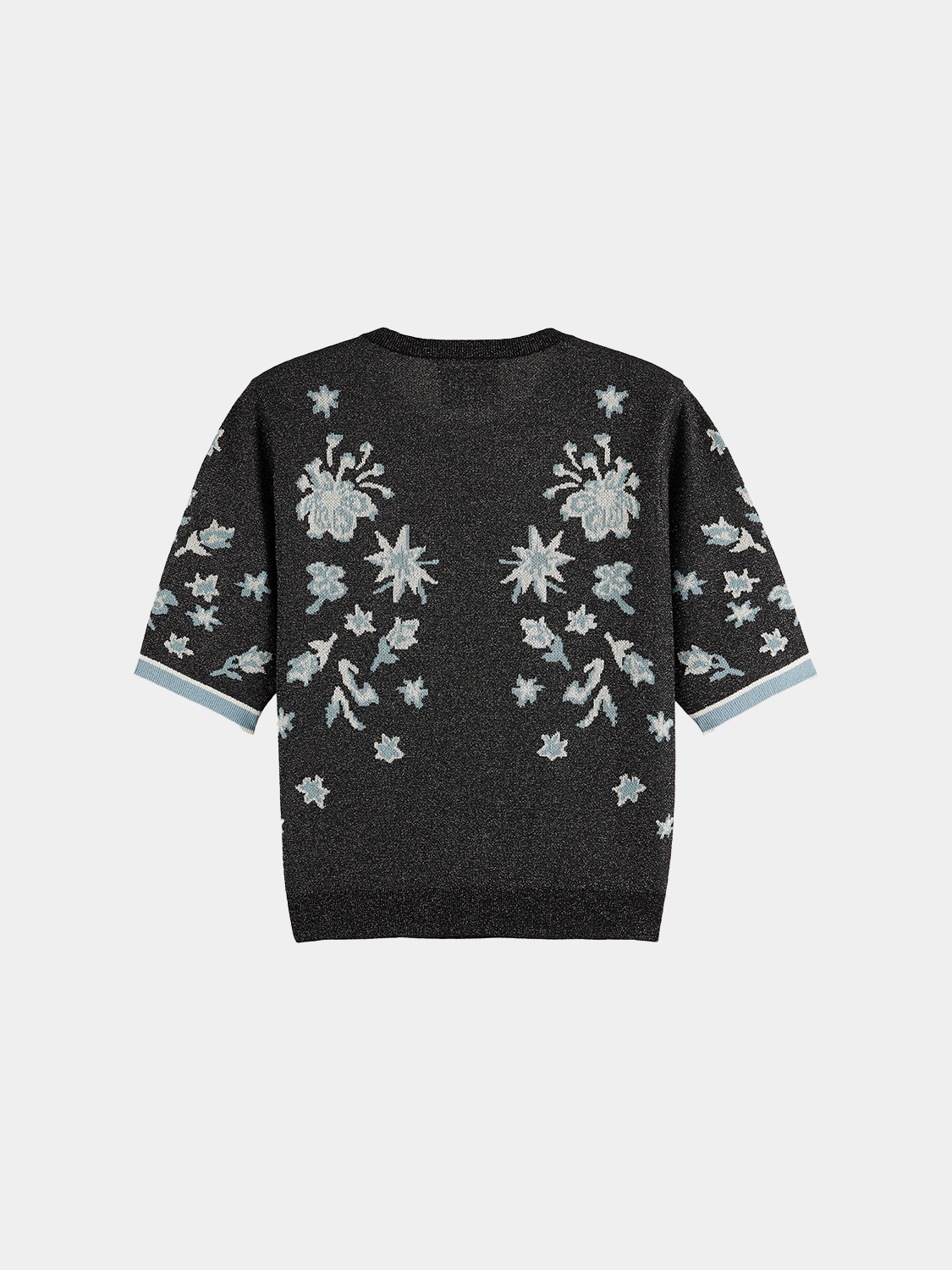 Jacquard short sleeved top - Scotch & Soda AU