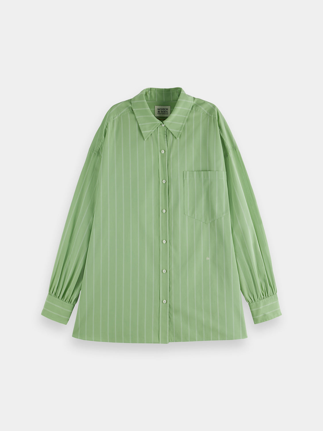 Striped girlfriend shirt - Scotch & Soda AU