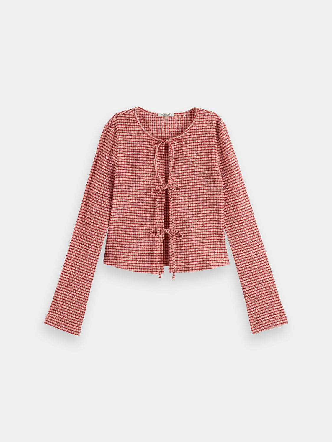 Gingham top - Scotch & Soda AU