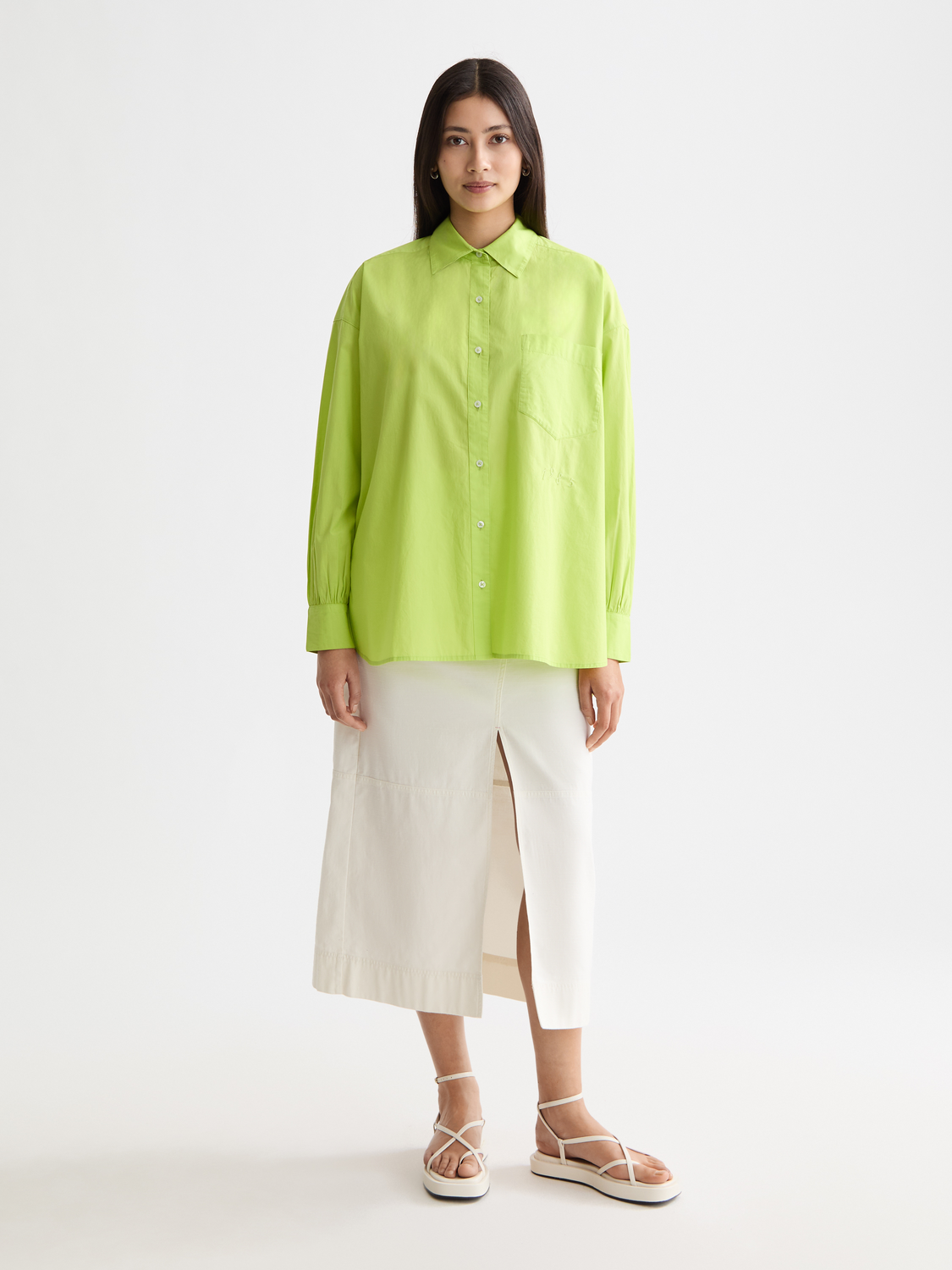 Embroidered girlfriend shirt - Scotch & Soda AU