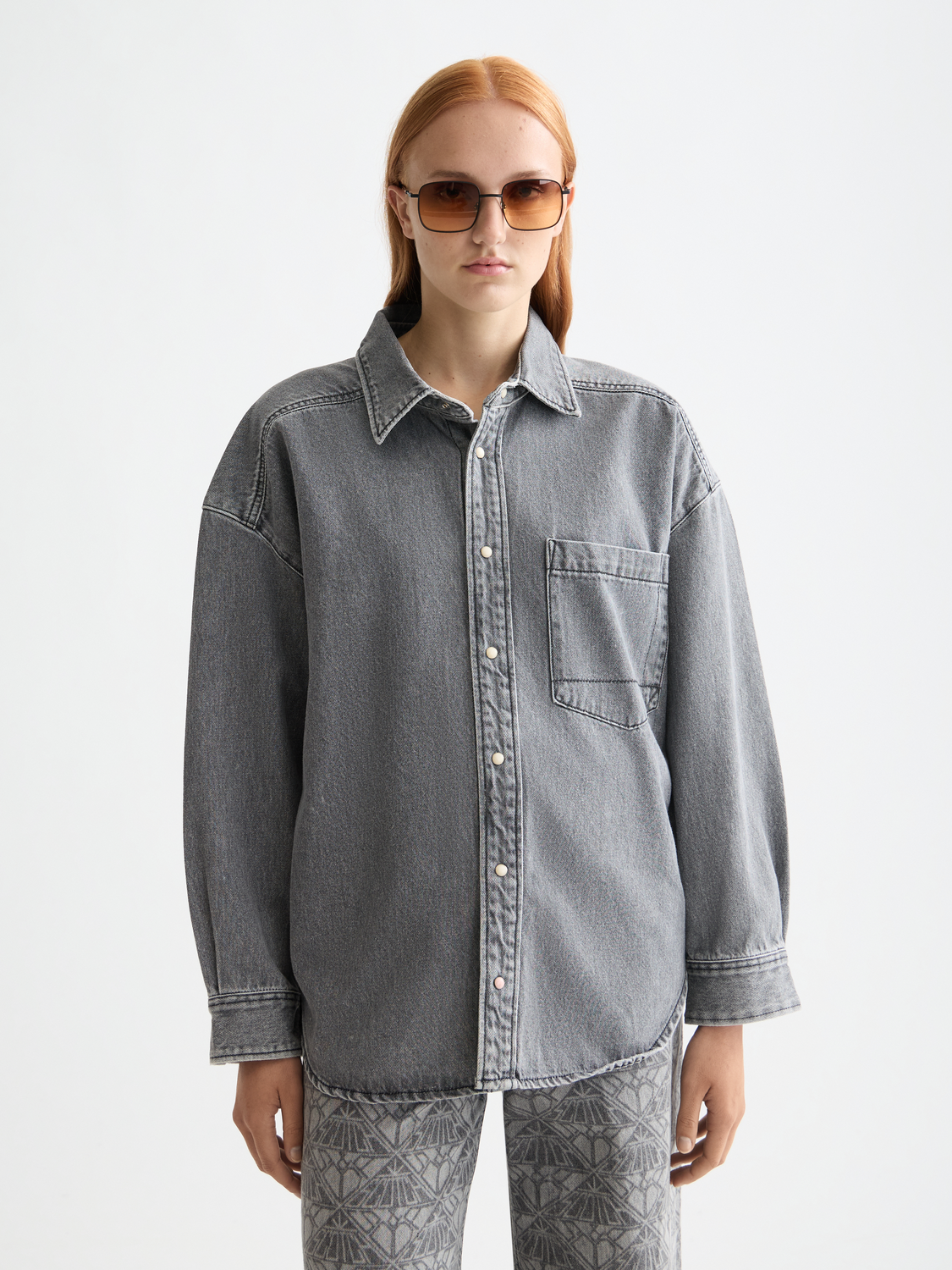 Washed denim overshirt - Scotch & Soda AU