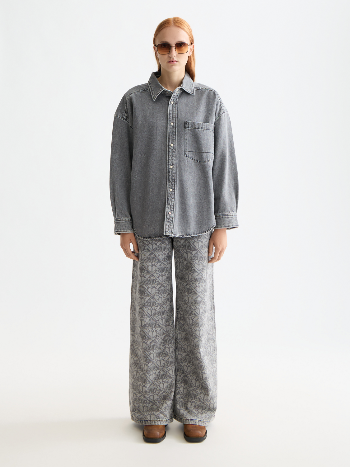 Washed denim overshirt - Scotch & Soda AU