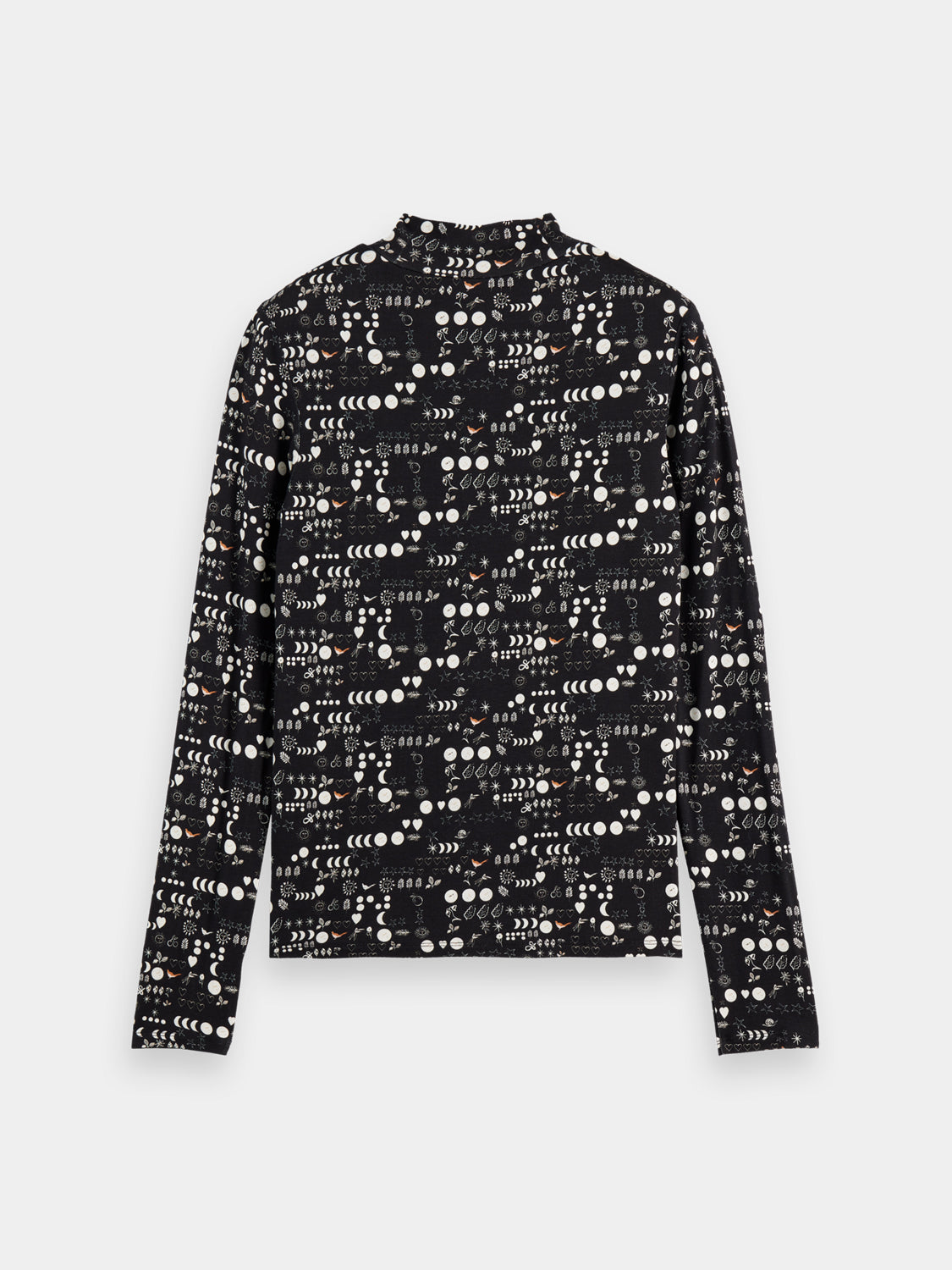 Printed mock neck - Scotch & Soda AU