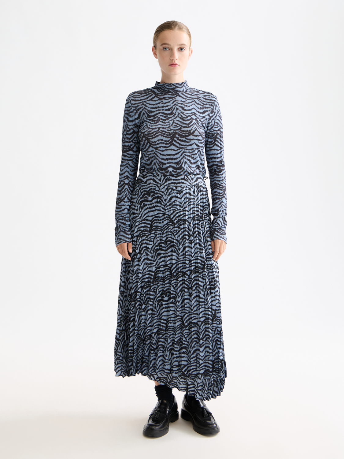 Printed mock neck - Scotch & Soda AU