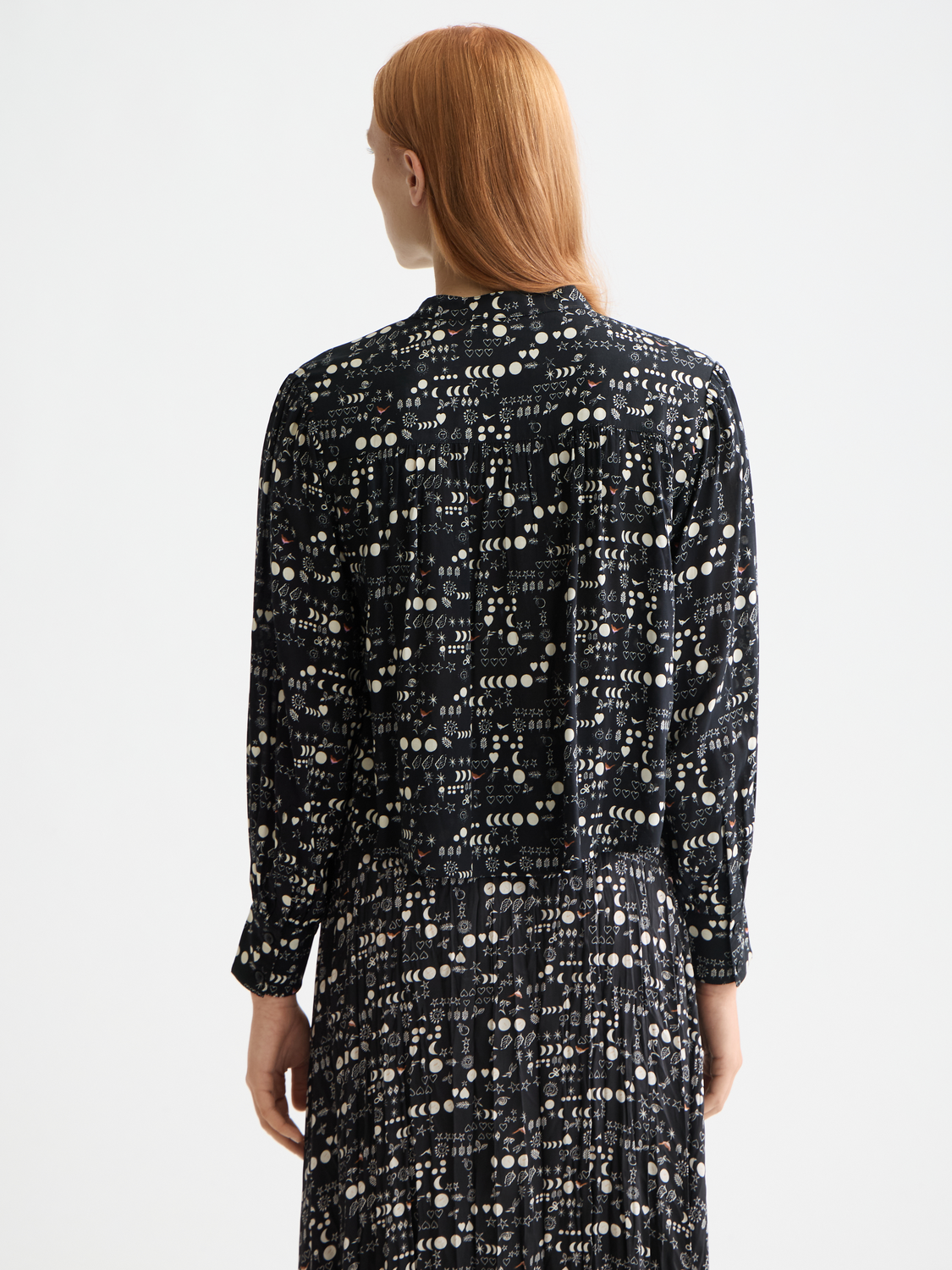Printed pintuck shirt - Scotch & Soda AU