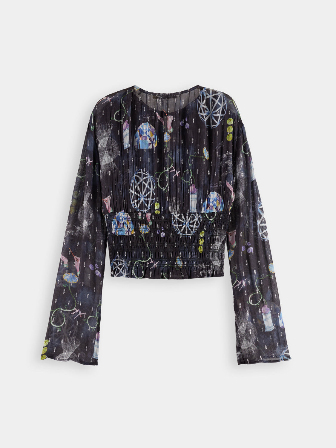 Smocked waist top - Scotch & Soda AU