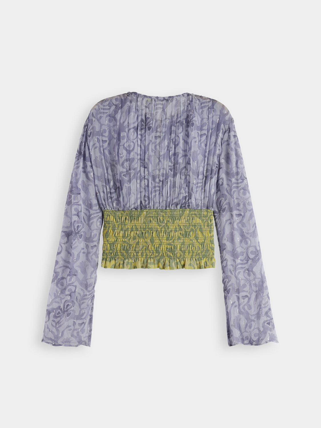 Smocked waist top - Scotch & Soda AU