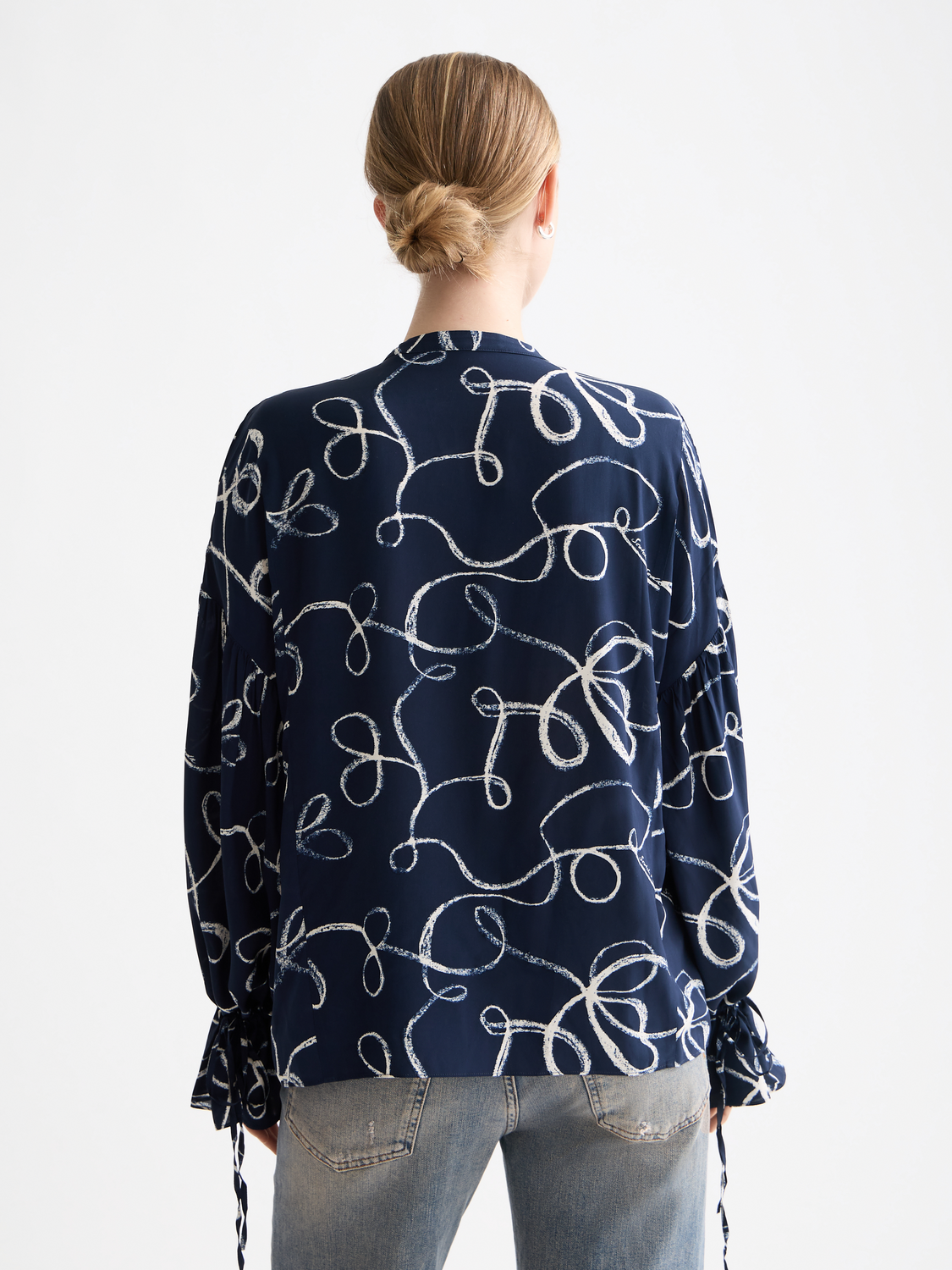 Draw string blouse - Scotch & Soda AU
