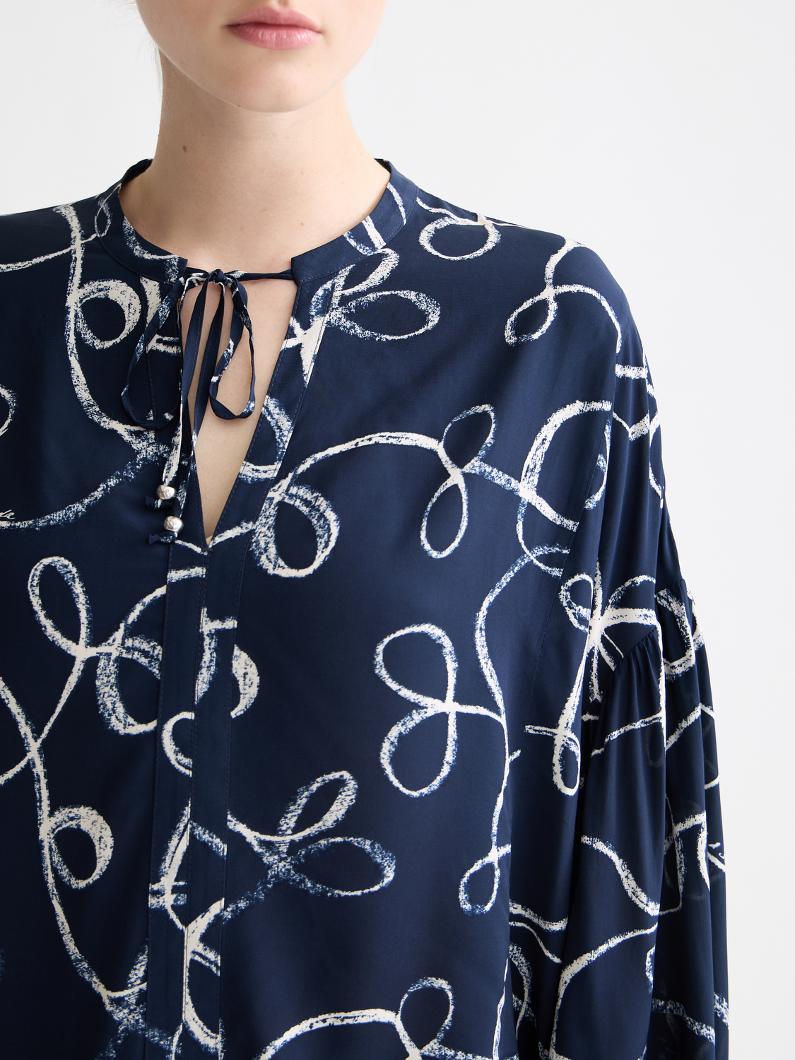 Draw string blouse - Scotch & Soda AU
