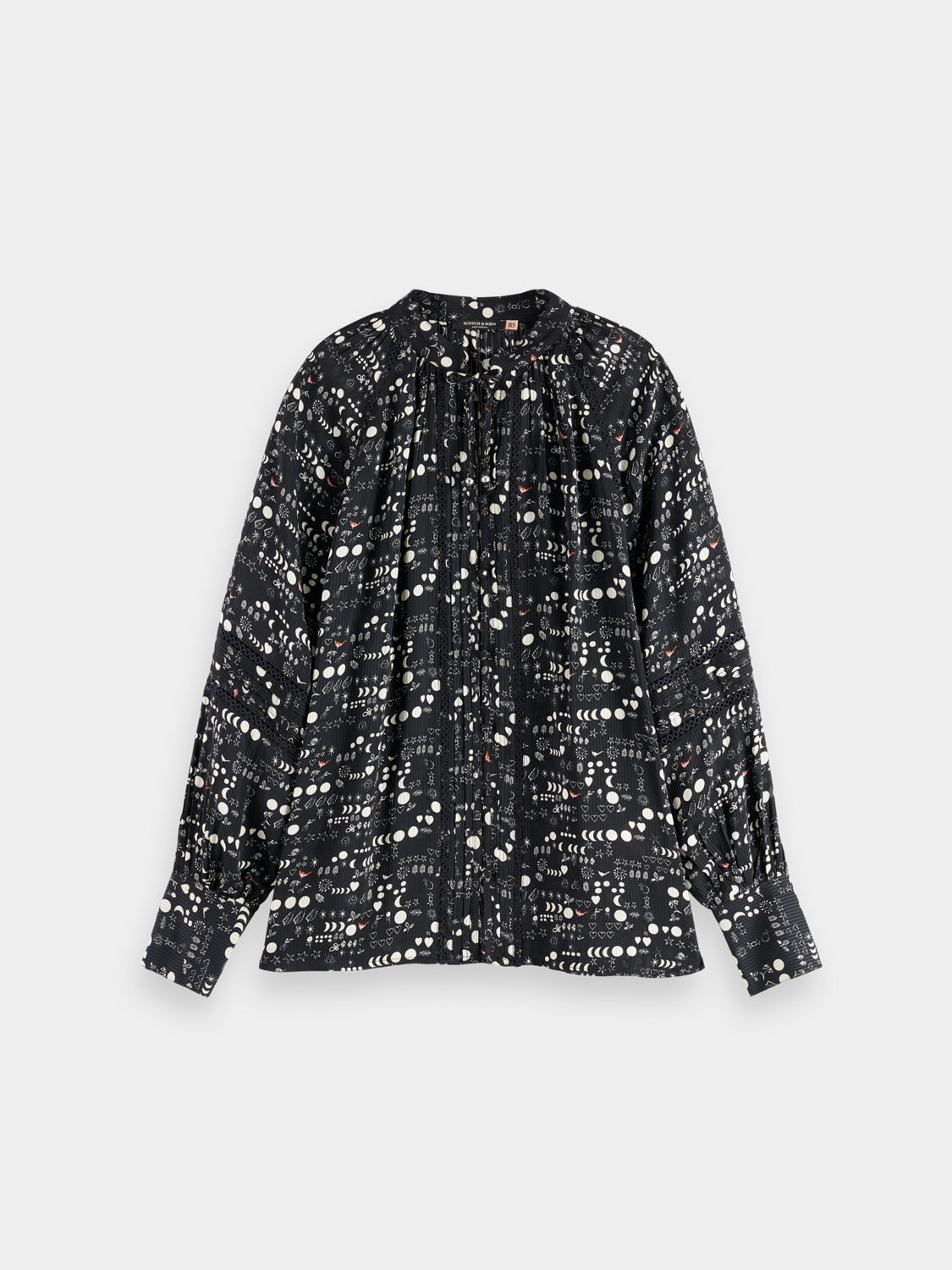 Lace detail blouse - Scotch & Soda AU