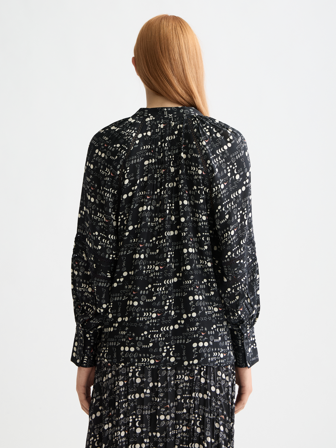 Lace detail blouse - Scotch & Soda AU