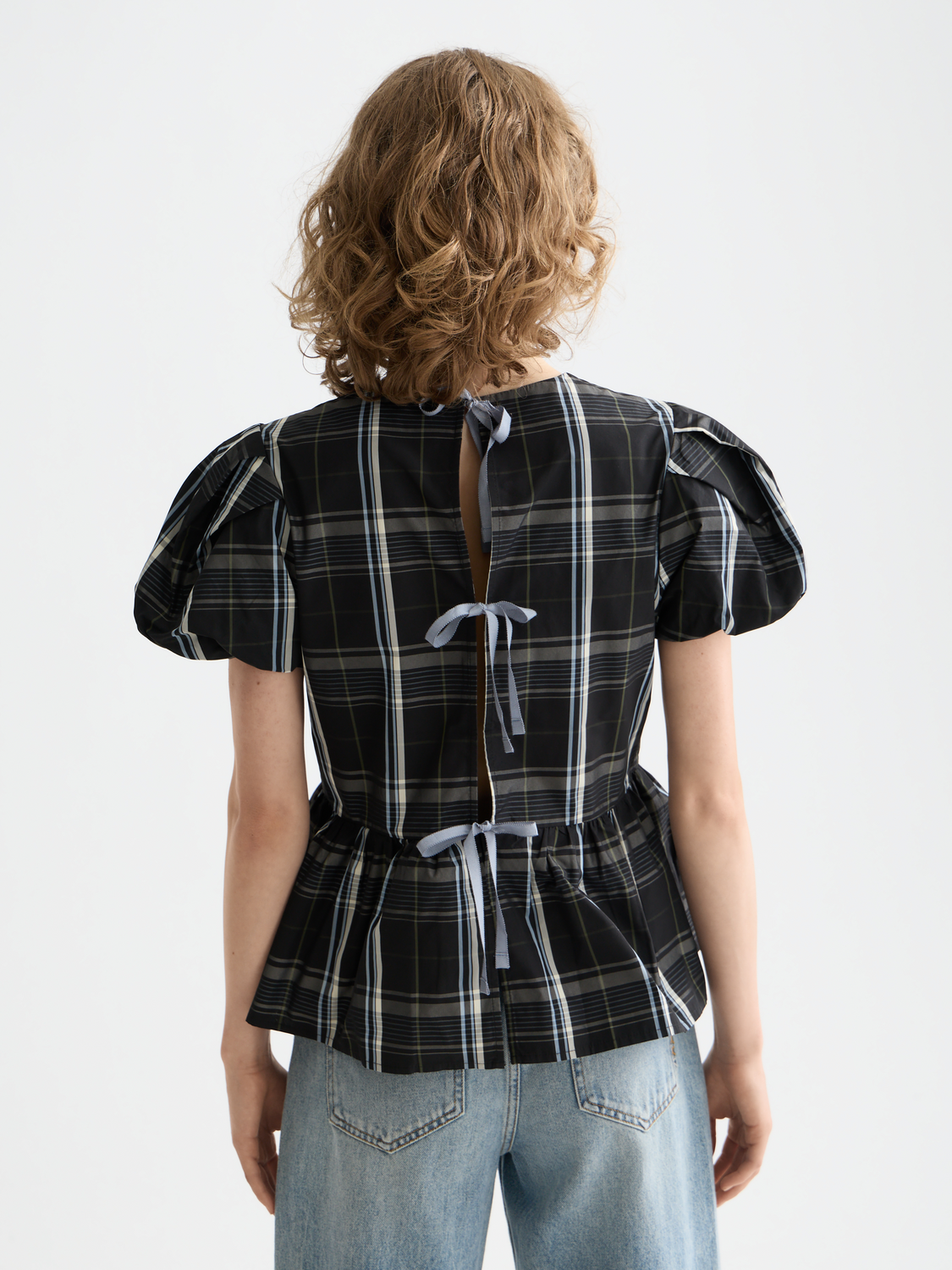 Taffeta peplum top - Scotch & Soda AU