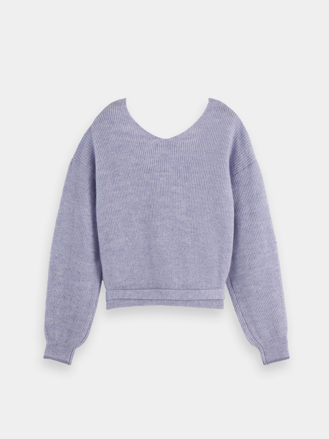 Fuzzy wrap cardigan - Scotch & Soda AU