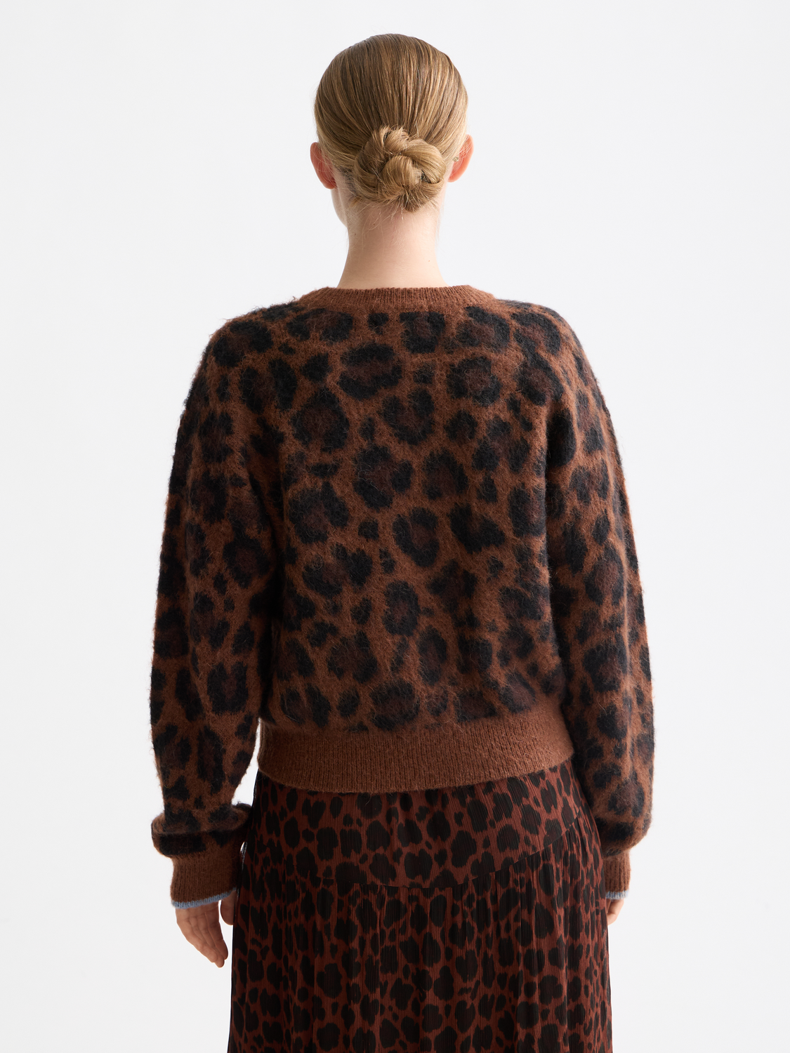 Fuzzy jacquard pullover - Scotch & Soda AU