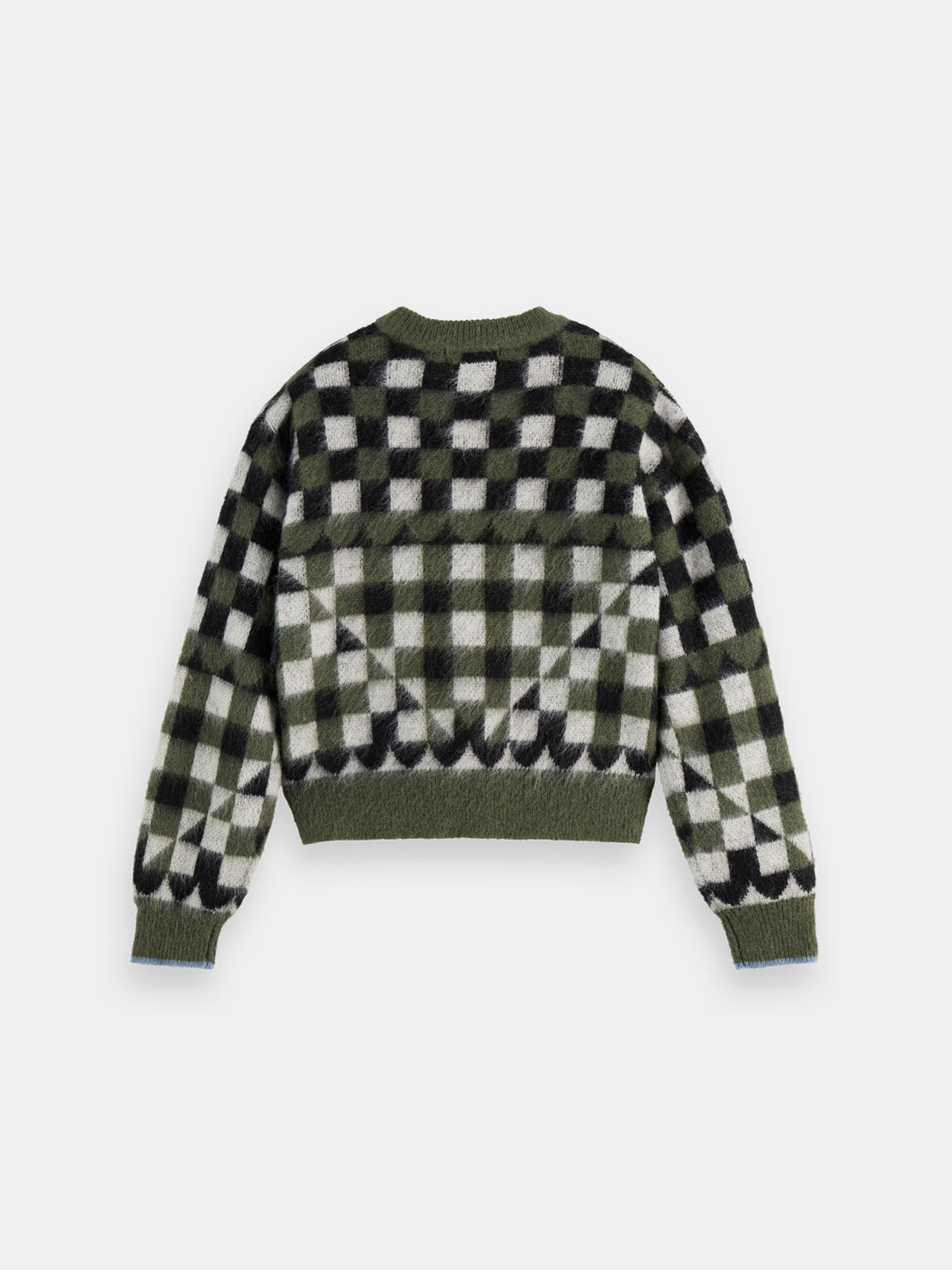 Fuzzy jacquard pullover - Scotch & Soda AU