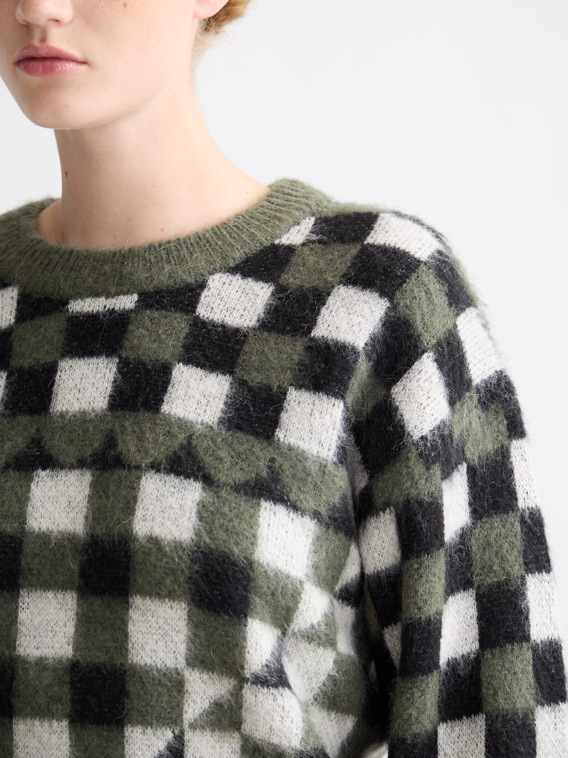 Fuzzy jacquard pullover - Scotch & Soda AU