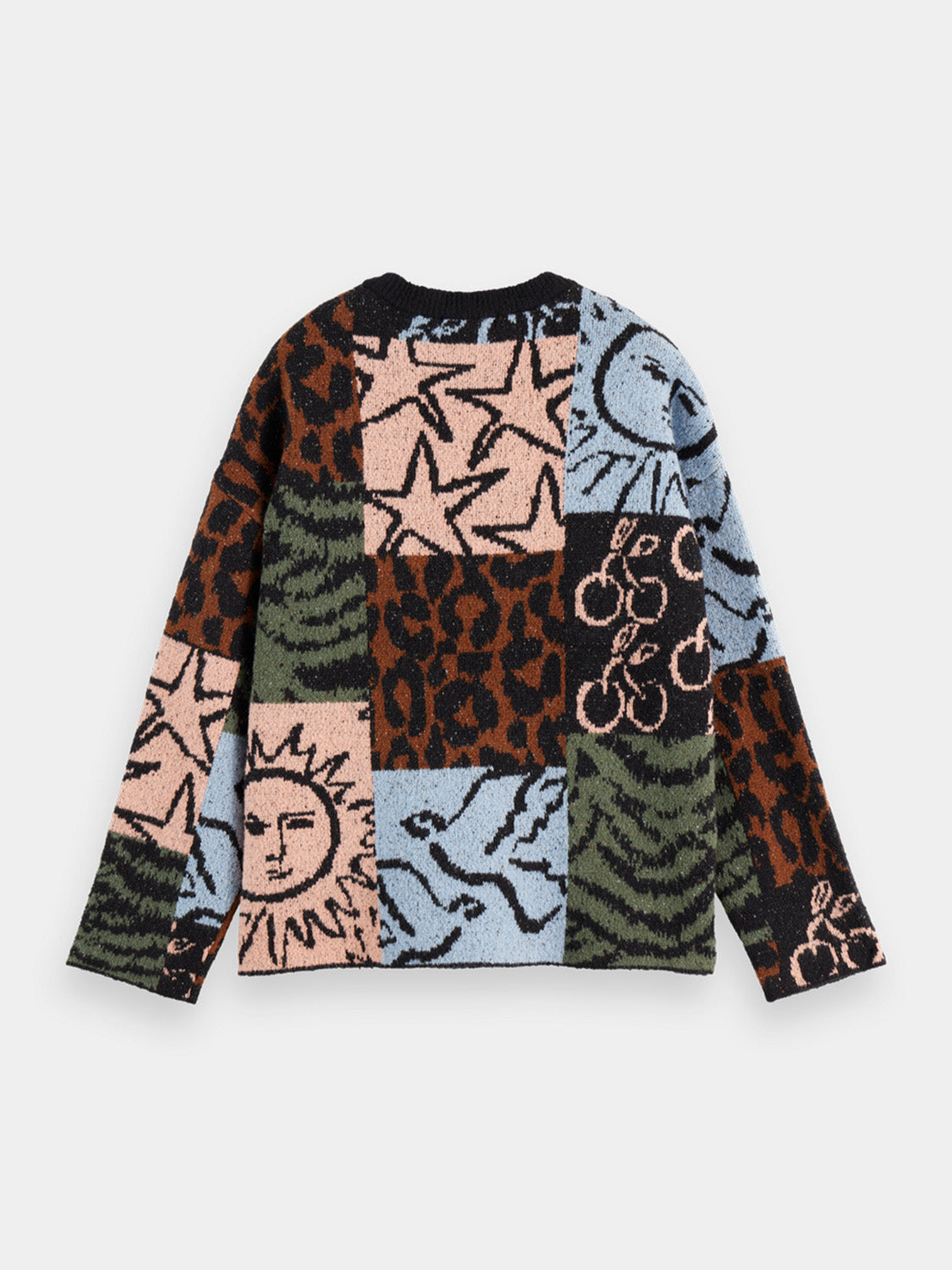 Jacquard oversized pullover - Scotch & Soda AU