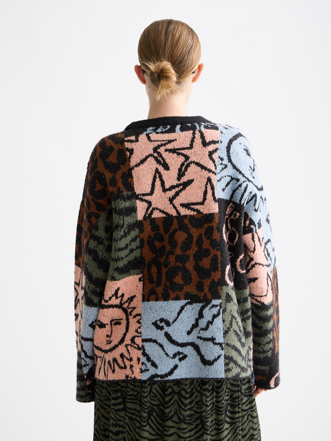 Jacquard oversized pullover - Scotch & Soda AU
