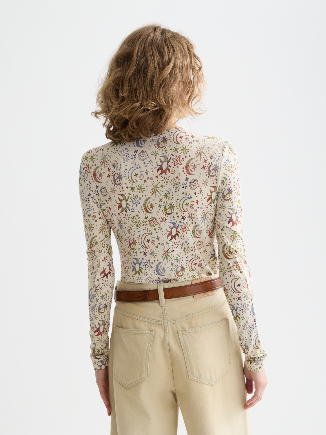 Printed long sleeve t-shirt - Scotch & Soda AU