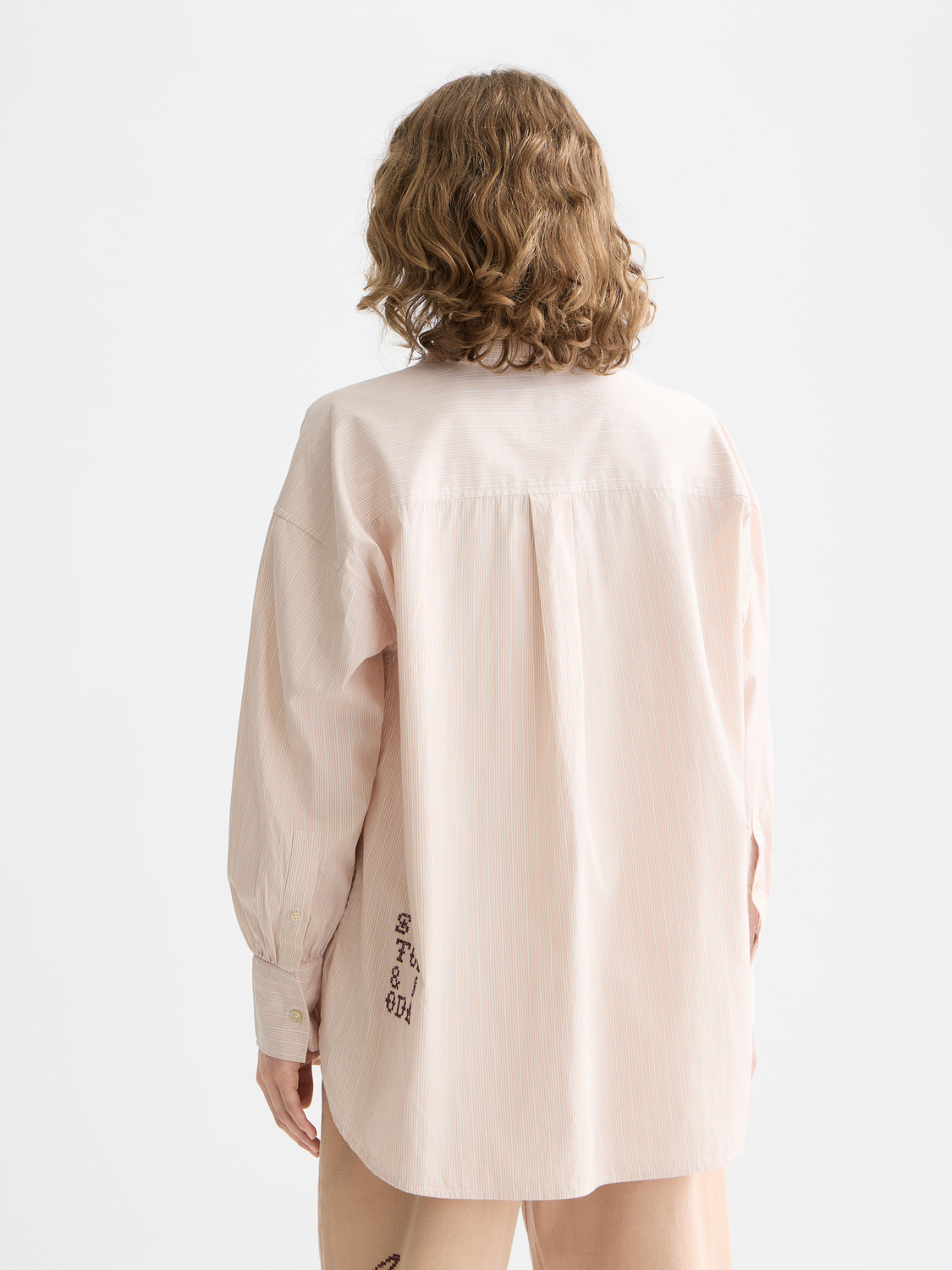 Embroidered girlfriend shirt - Scotch & Soda AU