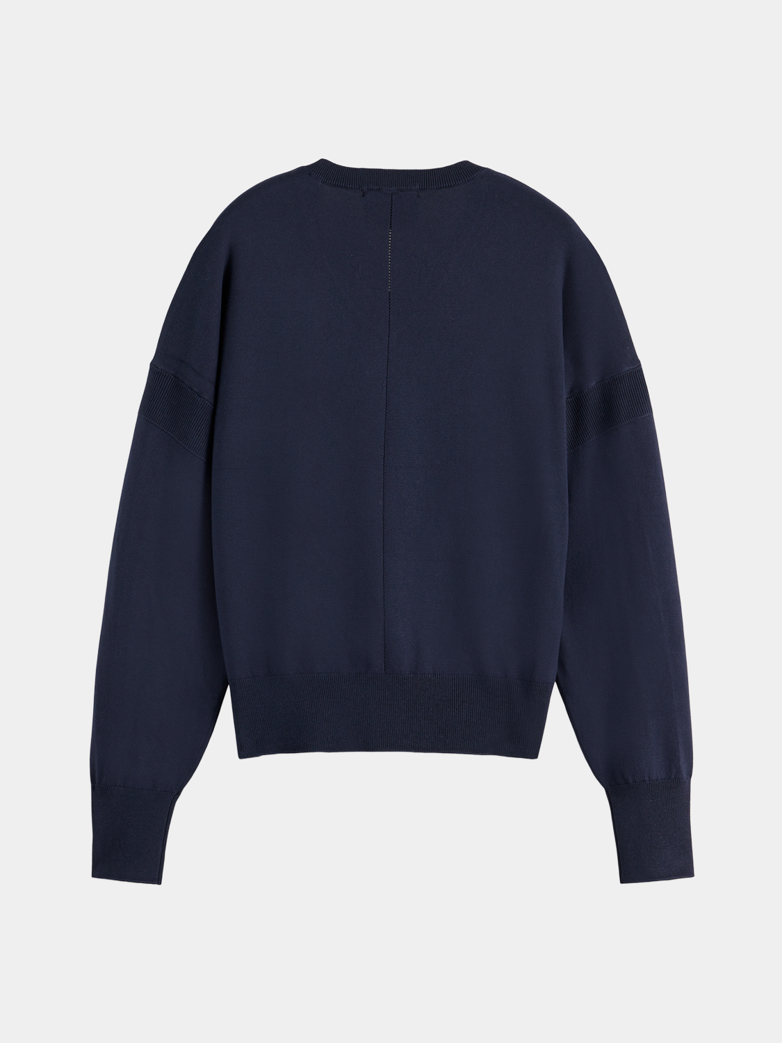 V-neck relaxed fit pullover - Scotch & Soda AU