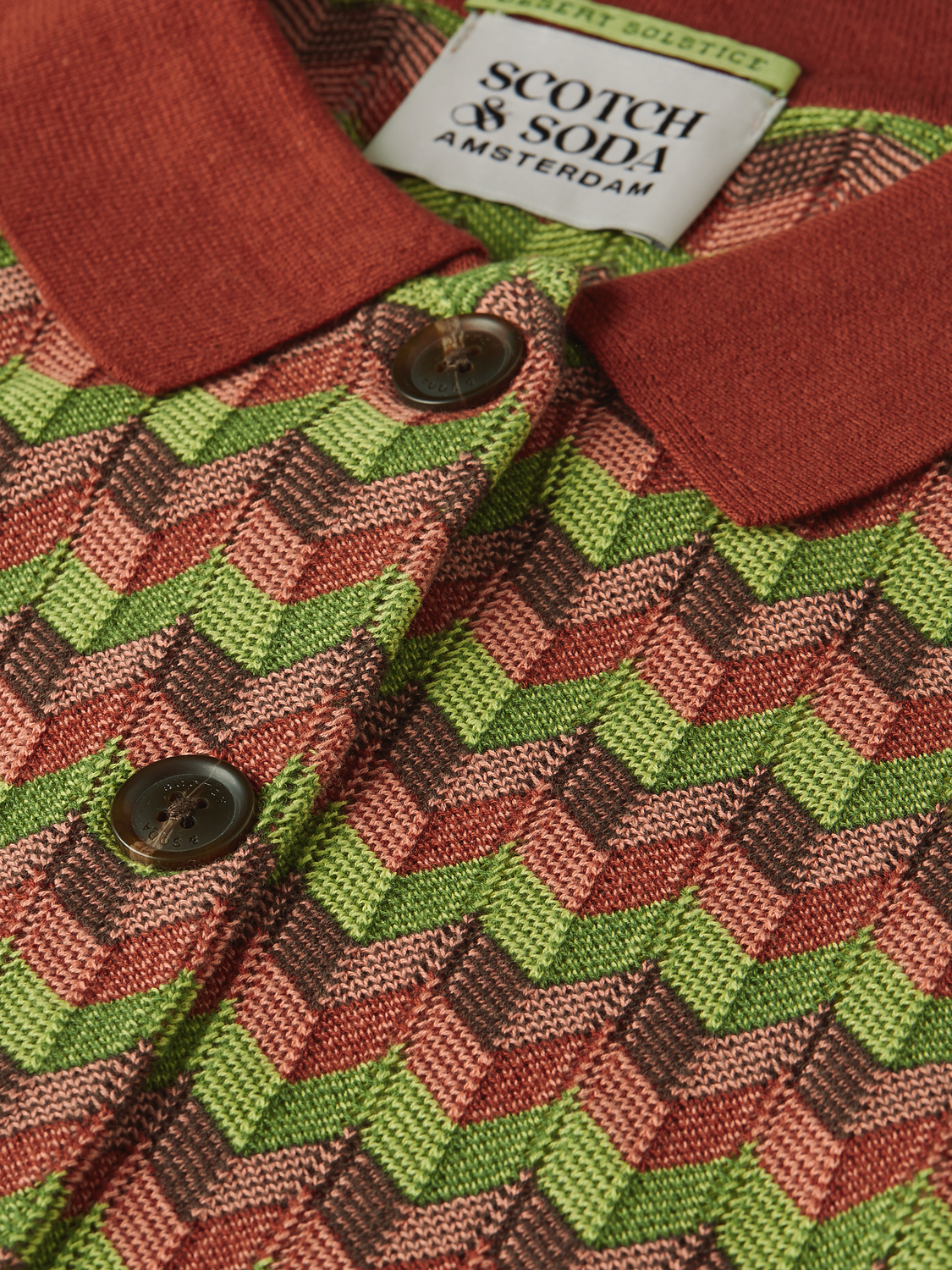 Jacquard knitted jacket - Scotch & Soda AU