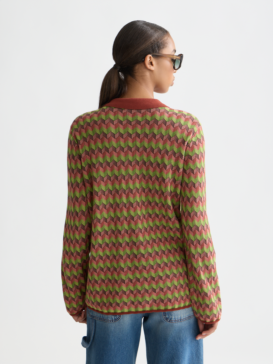 Jacquard knitted jacket - Scotch & Soda AU