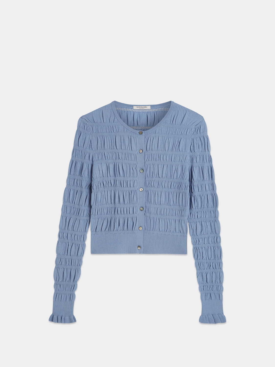 Smock stitch cardigan - Scotch & Soda AU